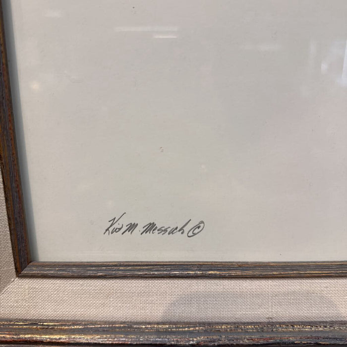 Penciled Cowboy Rustic Artwork (LLK)