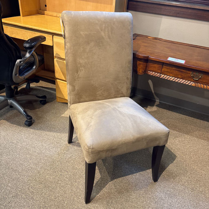 Brown Fabric Pottery Barn Chair (TK)