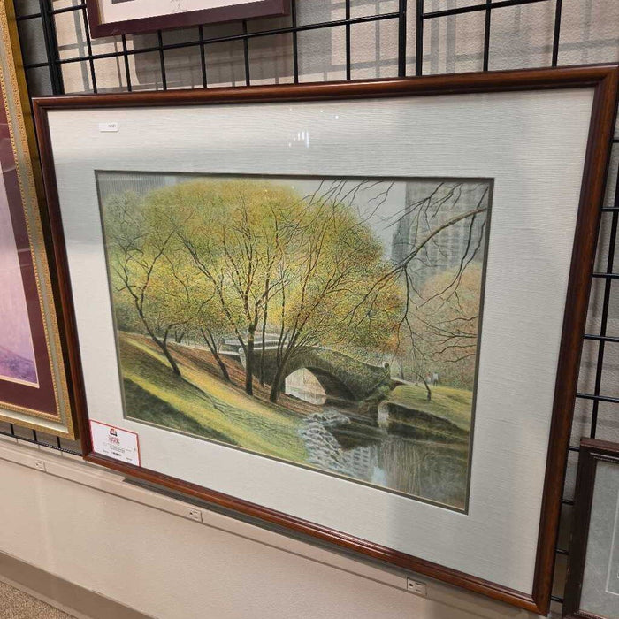 DW Bridge Framed Artwork (AS)