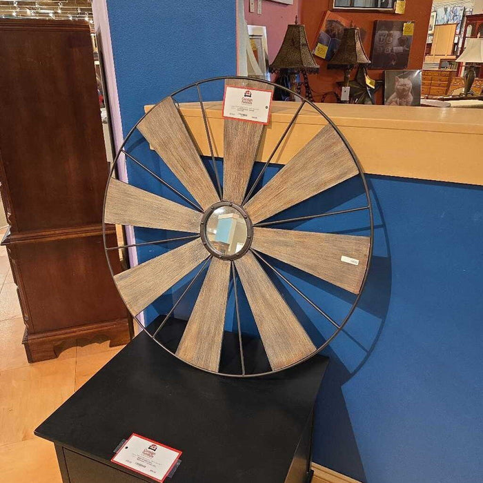 Rustic Windmill Mirror (SH)