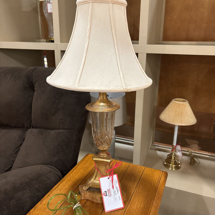 Gold + Crystal Table Lamp (AS)