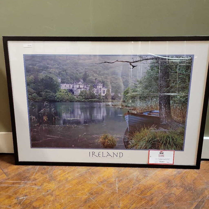 Ireland Black Wall Art (AH)