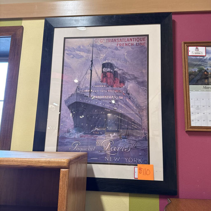 Titanic Framed Artwork (TK)