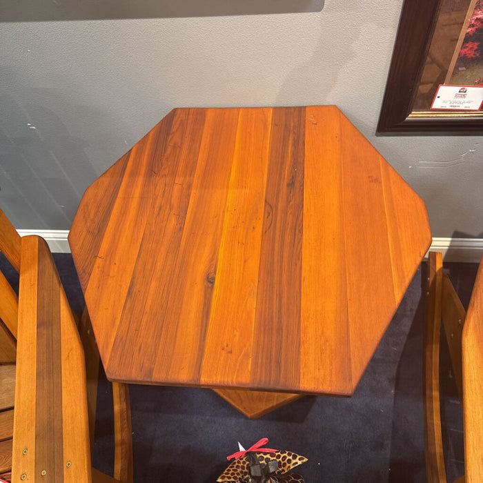 Lg Cedar Patio Table (ATK)