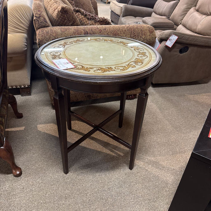 Round GT End Table (BBK)
