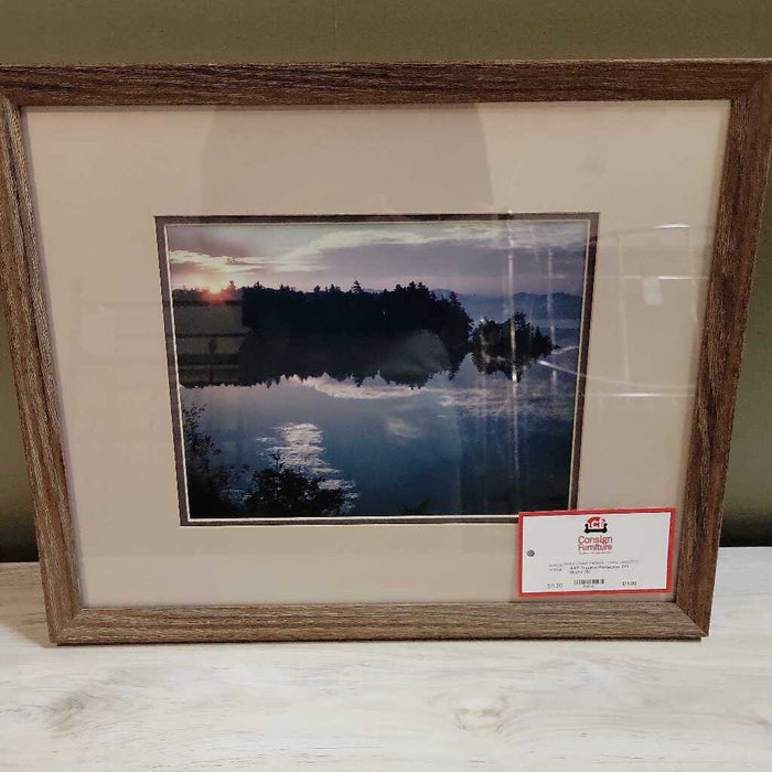 Treeline Reflection Off Water (S)