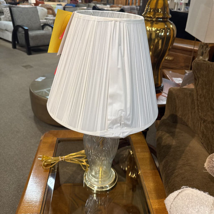 Glass+Brass Table Lamp (LC)