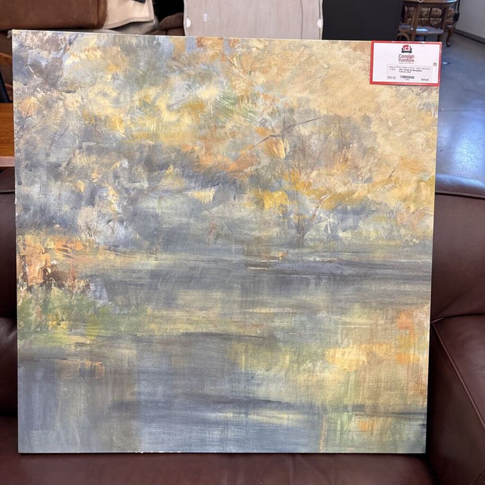 Small Sq Berg/Blue Canvas (AH)