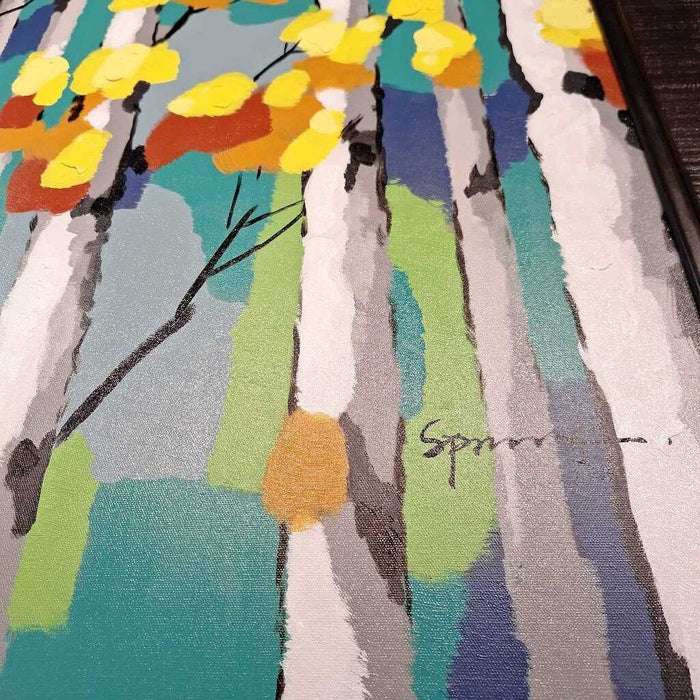 L Spruce Treeline DW Canvas (44 x 56) (AKH)