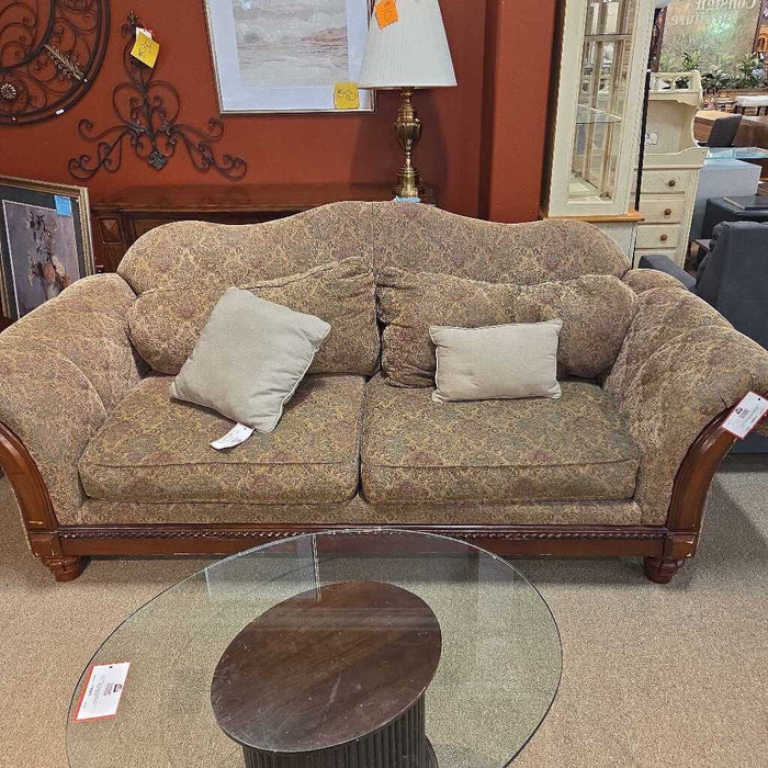 Floral Fabric Sofa (LAH)