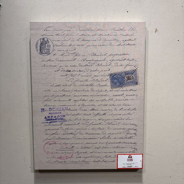 Canvas Of Quote Artwork (AS)