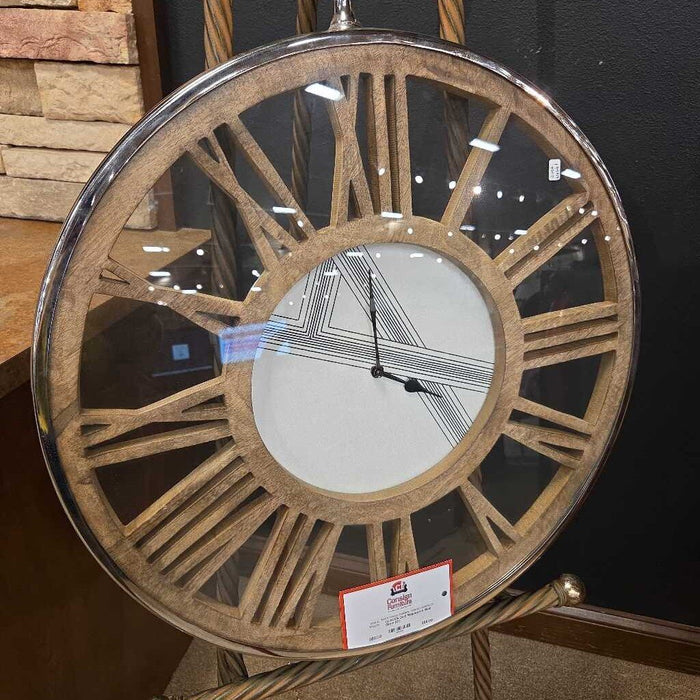 Gold Stopwatch Wall Clock (CI)