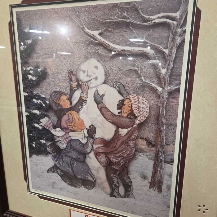 Children Playing In Snow (BBK)