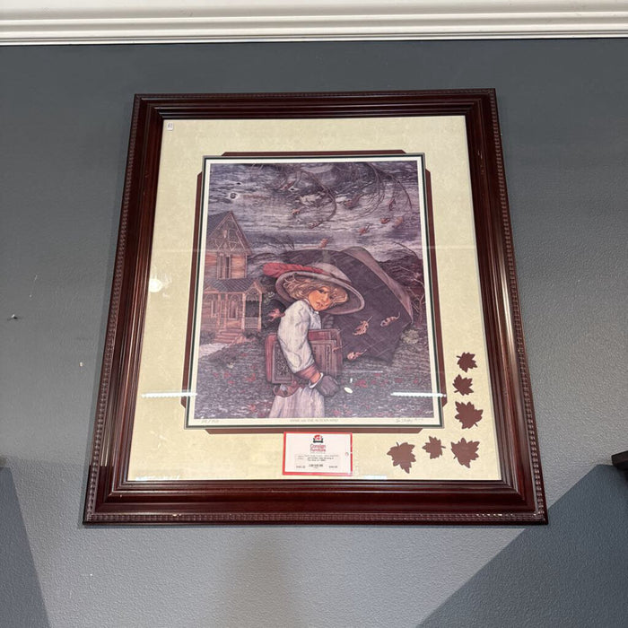 Child Blowing In The Wind Art (BBK)