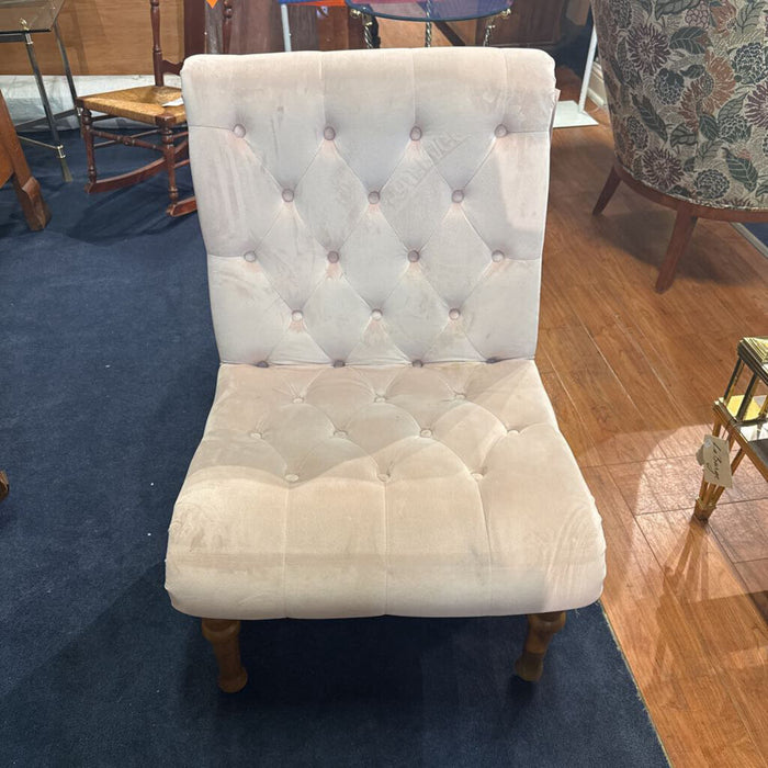 Pink Fabric Accent Chair (SH)