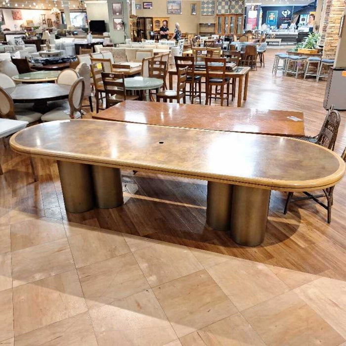 Vinyl Top Conference Table (ASH)