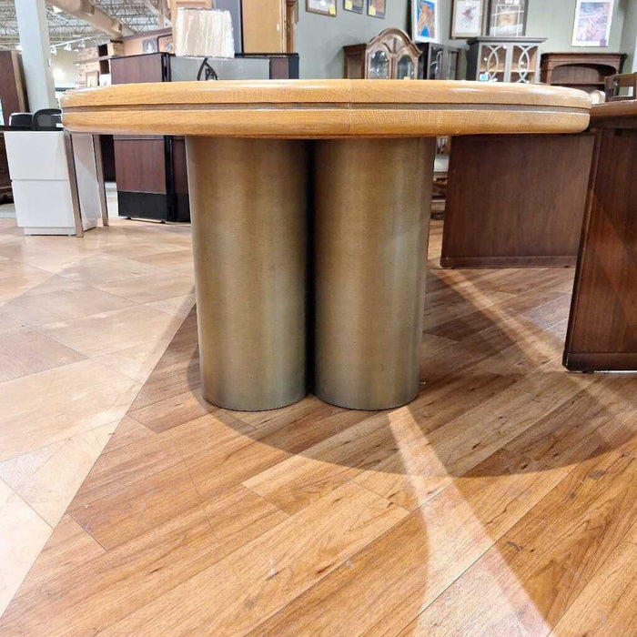 Vinyl Top Conference Table (ASH)