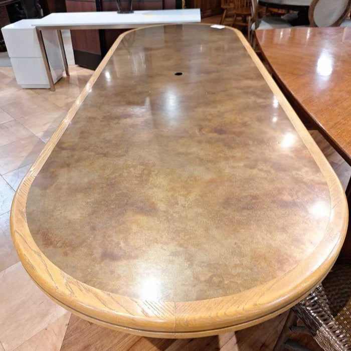 Vinyl Top Conference Table (ASH)