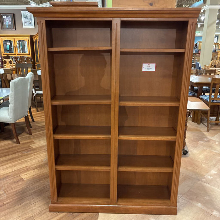 Double Wide Oak Bookcase (BBK)
