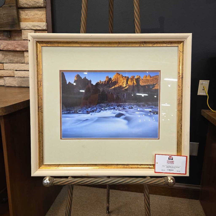 Sunset + Mountain Range Artwork (AH)