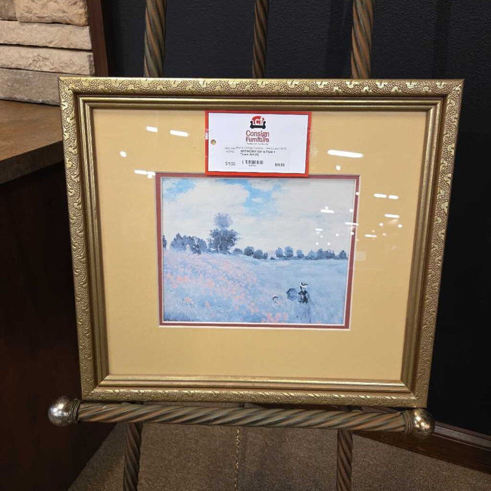 Girl in Field + Trees Art (S)