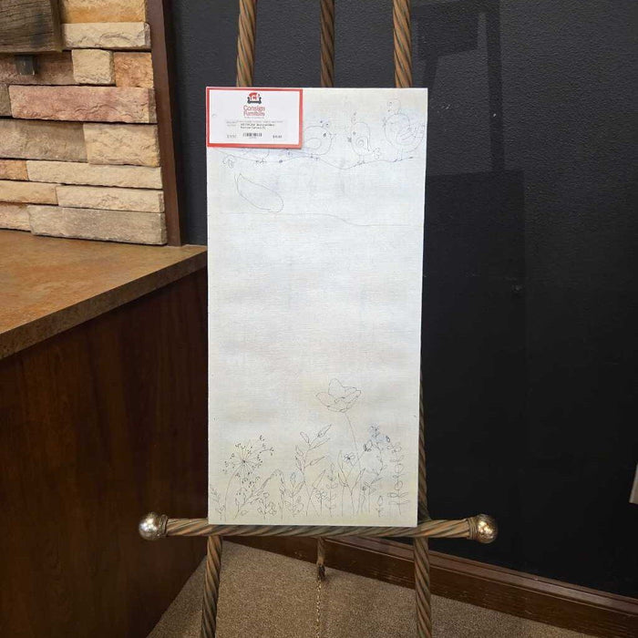 Sketched Bird Narrow Canvas (S)