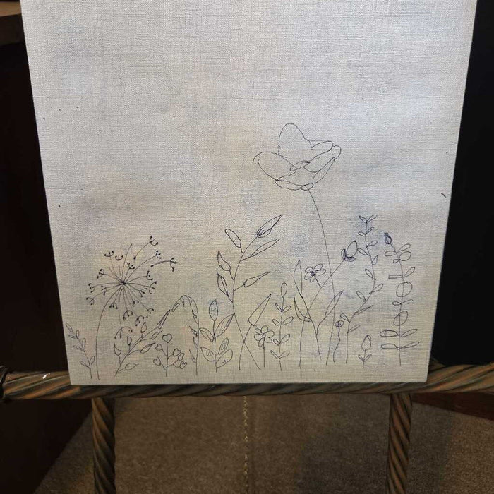 Sketched Bird Narrow Canvas (S)