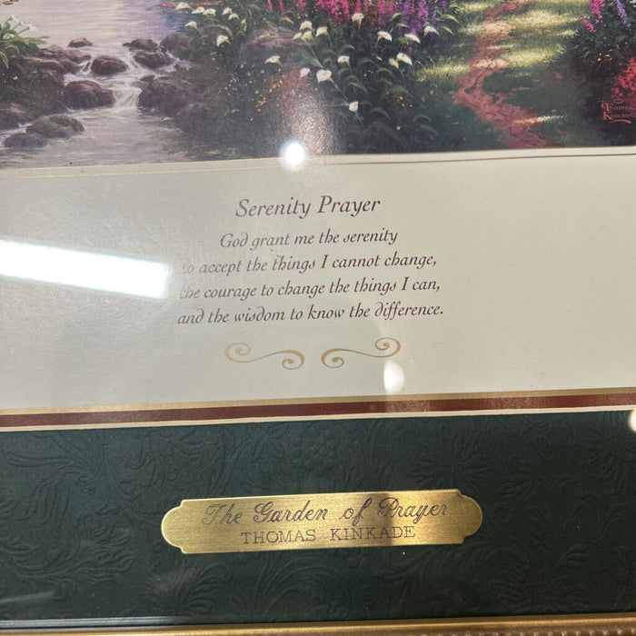 Serenity Prayer Gold Framed Artwork (BA)