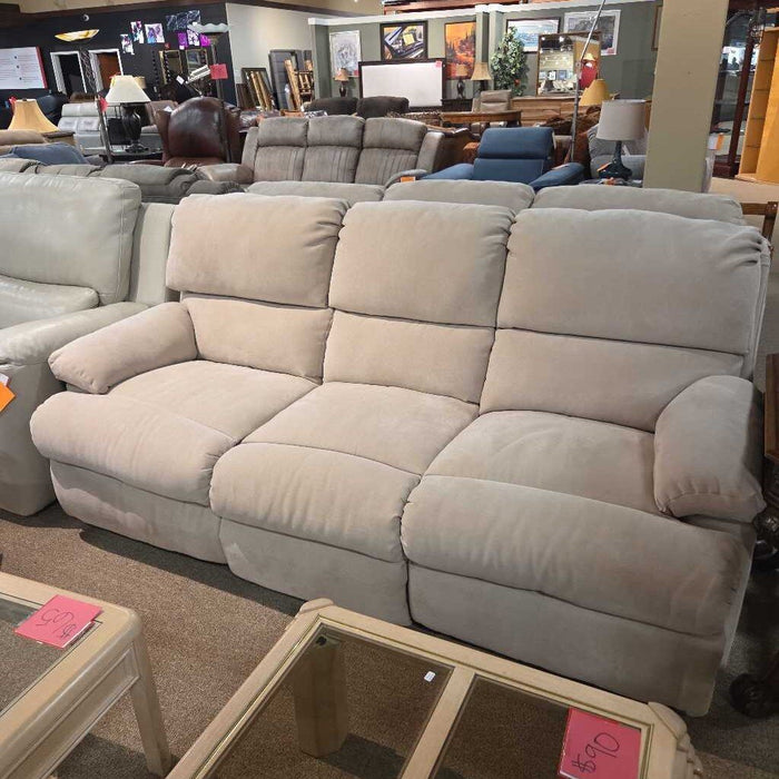 White Fabric Manual Sofa (SAK)