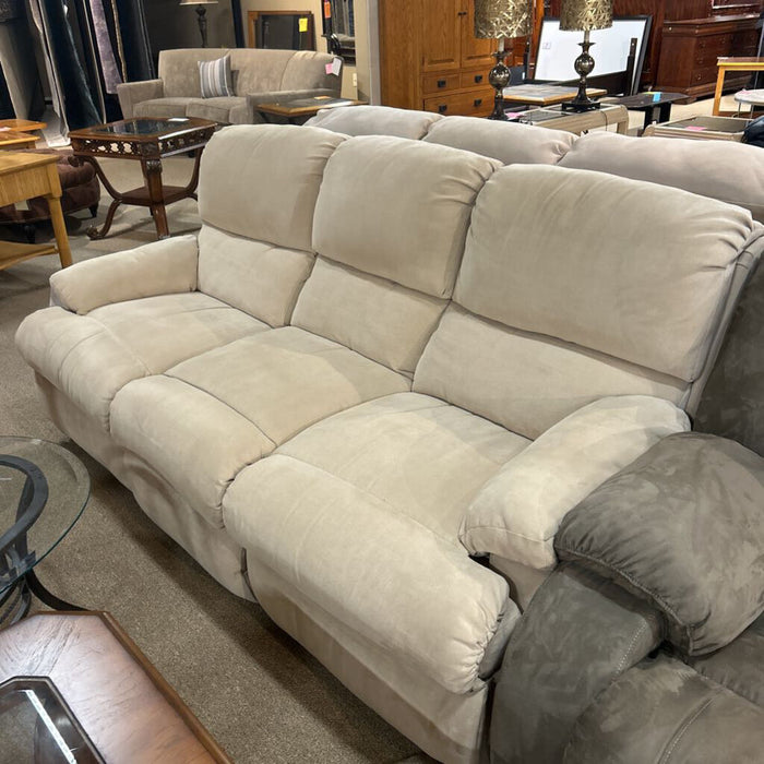 White Fabric Manual Sofa (SAK)