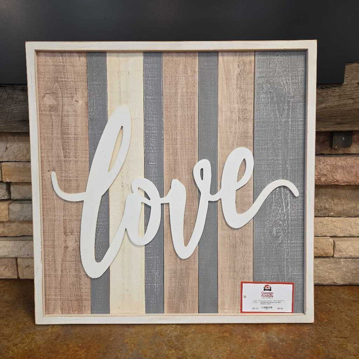Large Love Wall Artwork (AA)