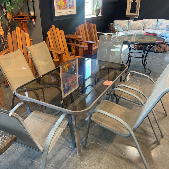 Stacking Mesh Patio Chair (KL)