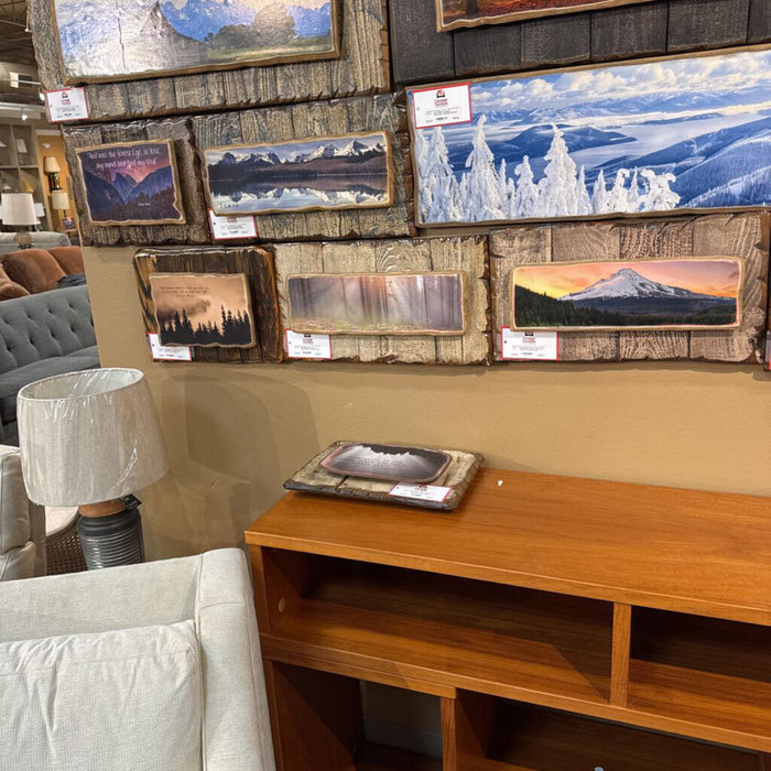 Rumi Quoted Rustic Framed Art (KL)