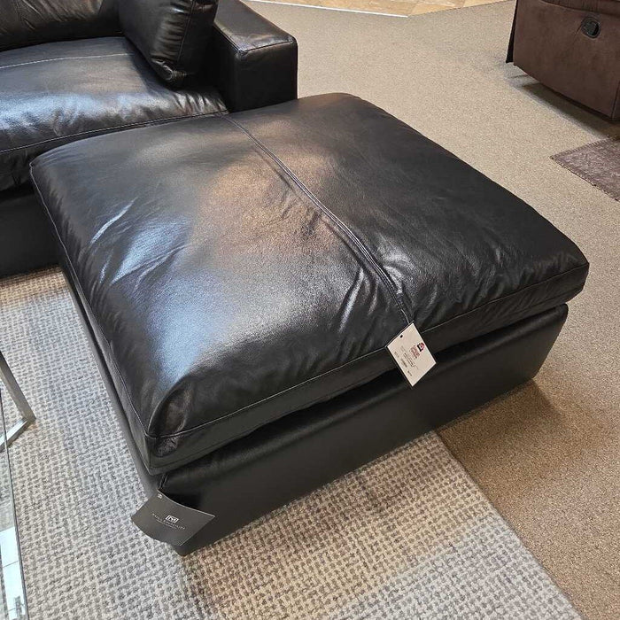 309 Leather Ottoman (SSH)