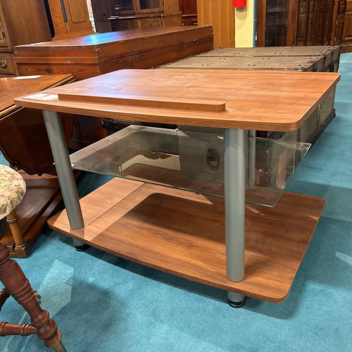 DW Small TV Stand + Glass Shelf (KL)