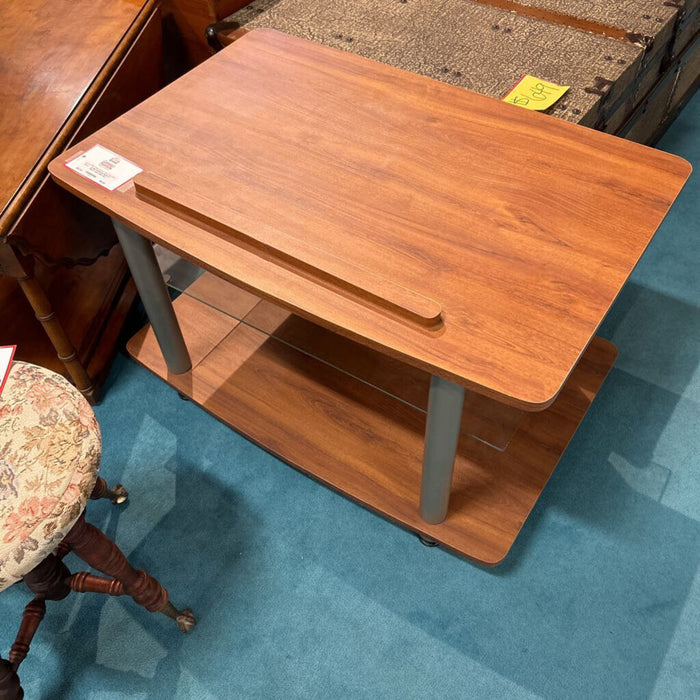 DW Small TV Stand + Glass Shelf (KL)