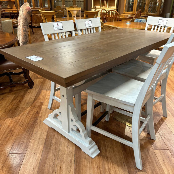 D581 Hadley Trestle Table (MLH)