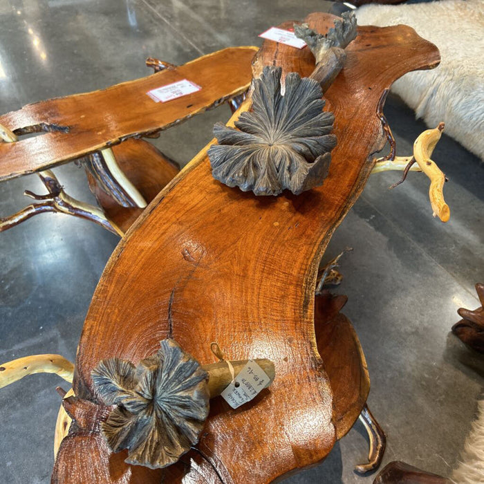 S/3 Volcano Flower Decor (BHA)