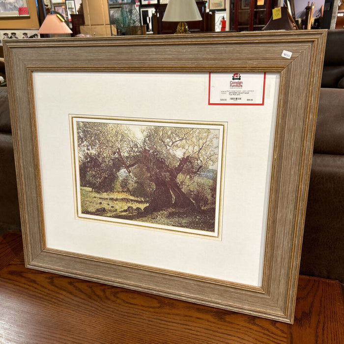 Wood Framed Tree Print (AT)