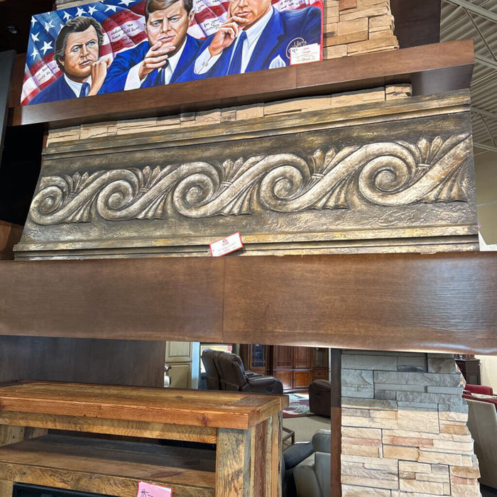 Large Silver Wall Decor (BAH)