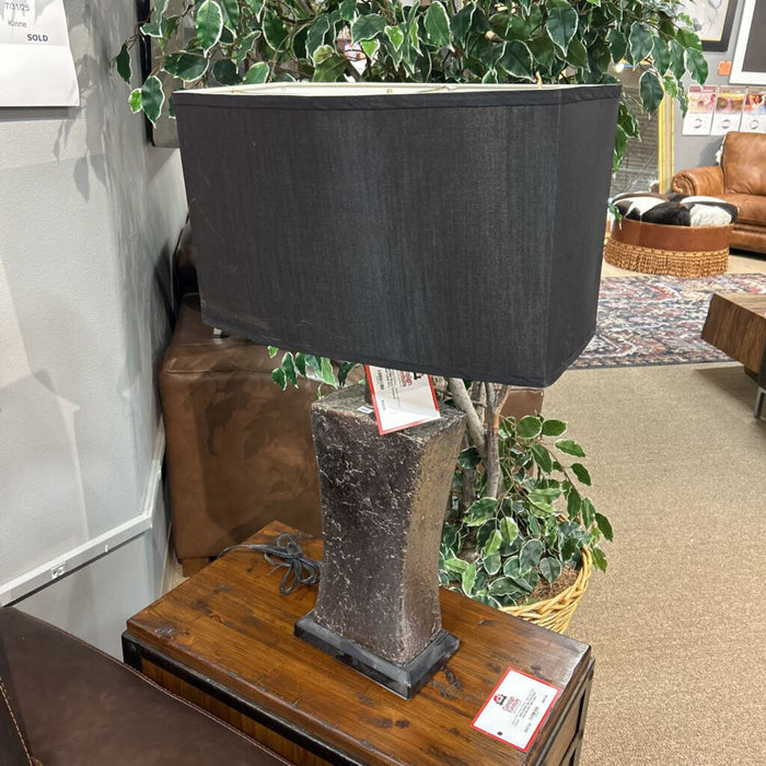 Stone Textured Table Lamp (KL)