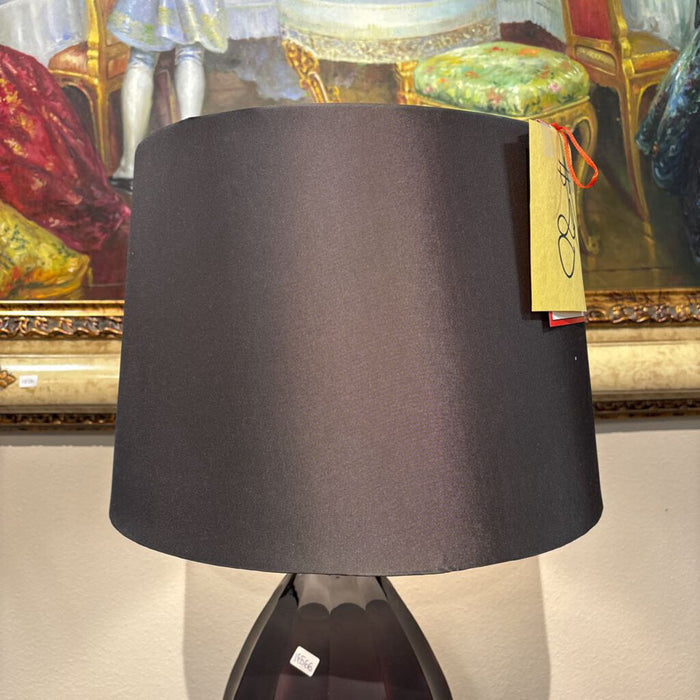 Black Table Lamp + Clear Base (KL)