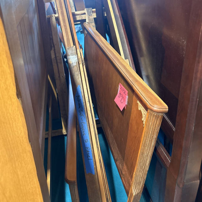 Double Antique Oak Bed Frame(BHA)