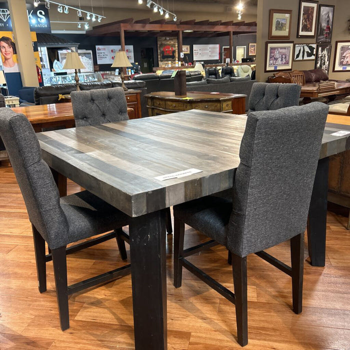 Grey Large Square DR Table(KHH)