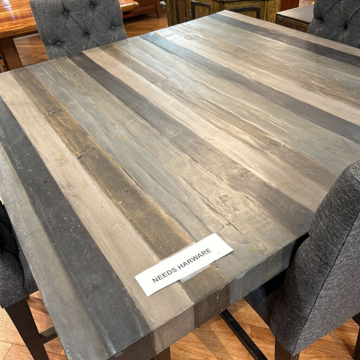 Grey Large Square DR Table(KHH)