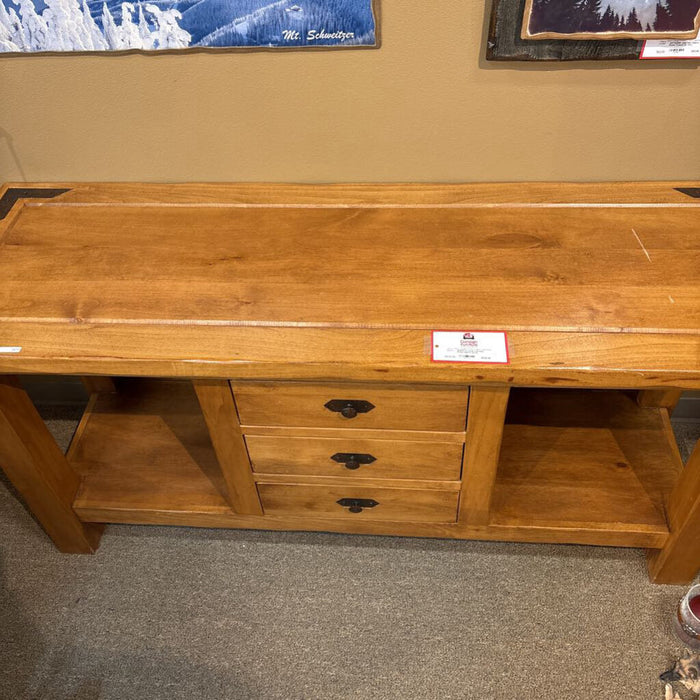 Large 3 Drawer Rustic Buffet (KLH)