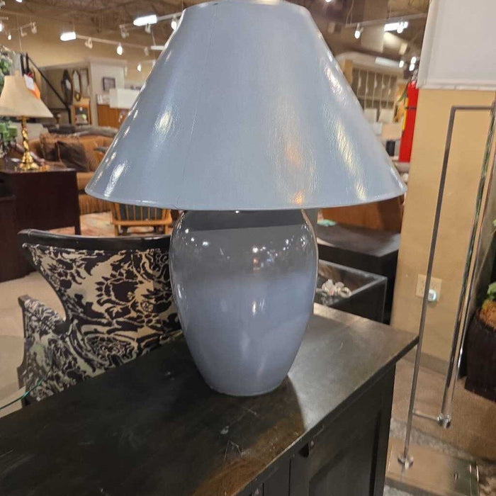 Blue Glass Table Lamp(AT)