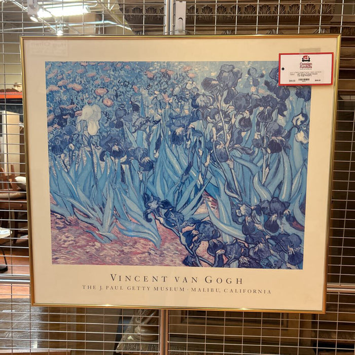 Brass Framed Vincent Van Gogh Print(AT)