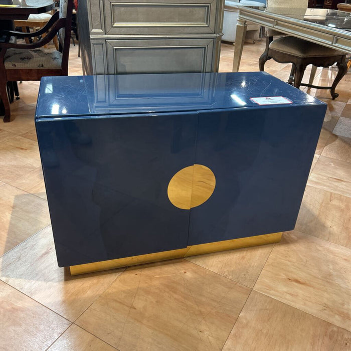 Blue/Gold 7-Door Accent Cabinet(BAH)