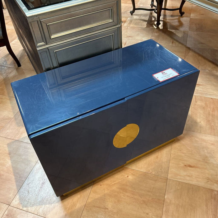 Blue/Gold 7-Door Accent Cabinet(BAH)